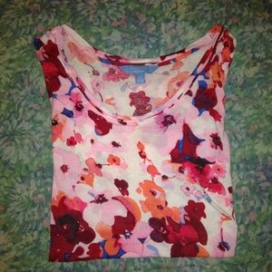 Simply Vera by Vera Wang Floral Top